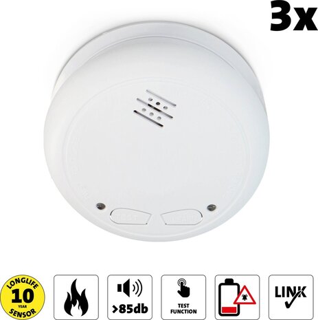 Alecto Alecto SA-33 (3 pack) - Rookmelder