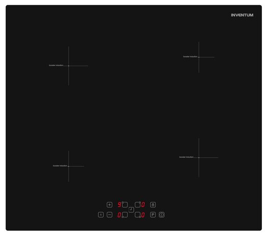 Inventum Inventum IKI6030 - Inductiekookplaat