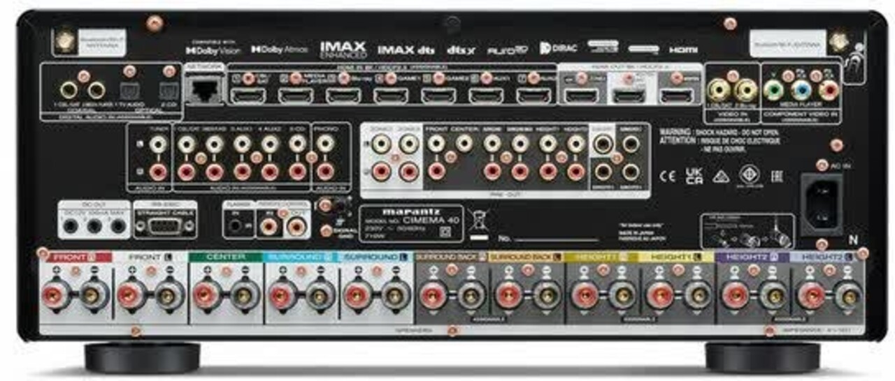 Marantz Cinema 40 Zwart - Versterker