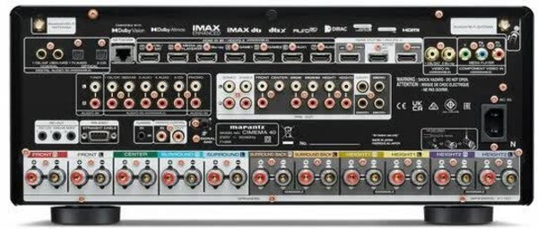 Marantz Cinema 40 Zwart - Versterker