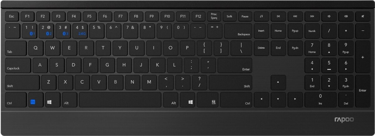 Rapoo Rapoo E9500M - Toetsenbord Rapoo Rapoo E9500M - Toetsenbord