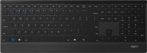 Rapoo Rapoo E9500M - Toetsenbord Rapoo Rapoo E9500M - Toetsenbord