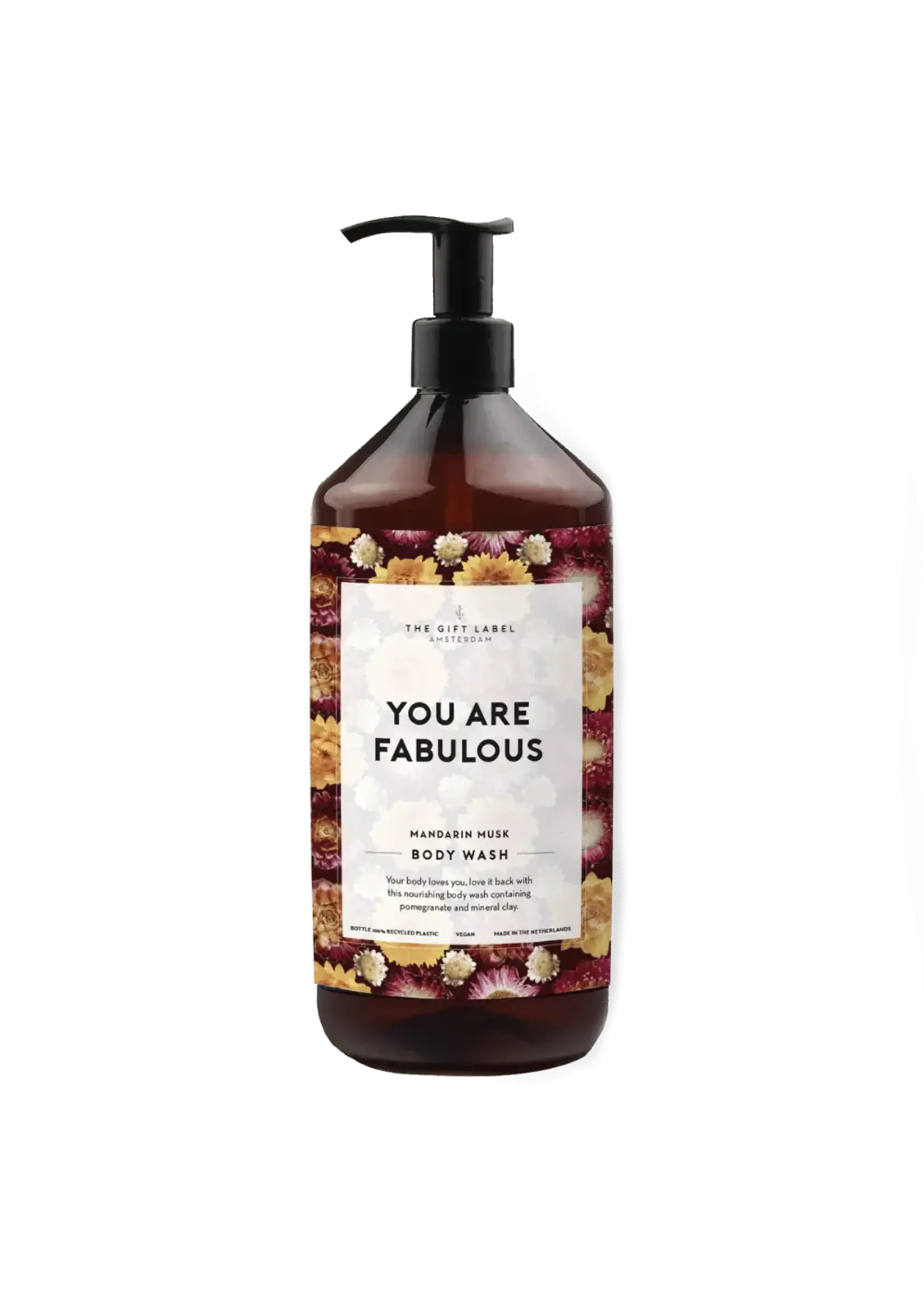 The Gift Label Body Wash 1000 ML - You Are Fabulous