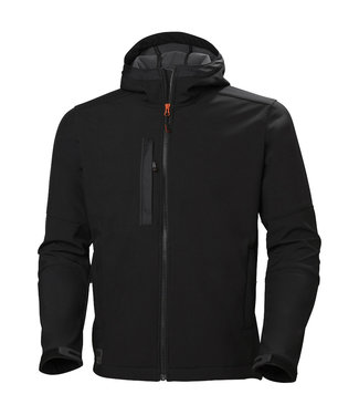 Helly Hansen Helly Hansen Kensington Softshell Werkjas Capuchon Zwart