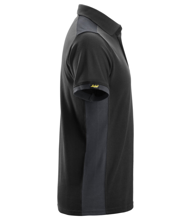 Snickers 2715 Polo AllroundWork Zwart/Staalgrijs