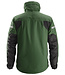 Snickers 1100 Winter Werkjas AllroundWork Groen/Zwart