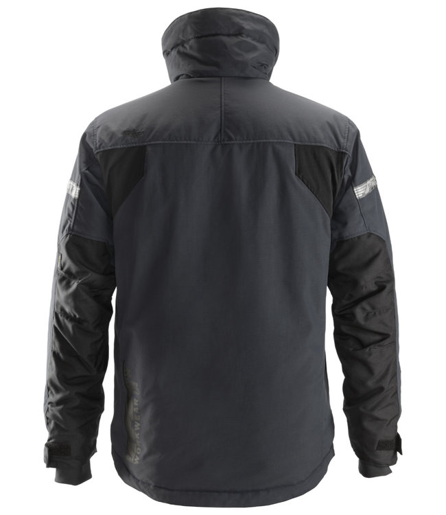 Snickers 1100 Winter Werkjas AllroundWork Staalgrijs/Zwart