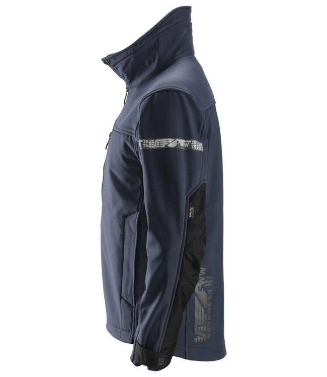 Snickers 1200 Softshell Werkjas AllroundWork Navy/Zwart