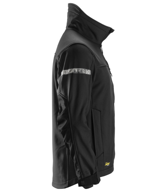 Snickers 1200 Softshell Werkjas AllroundWork Zwart
