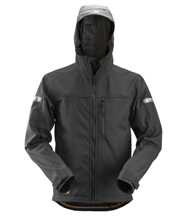 Snickers 1229 Softshell Werkjas AllroundWork Zwart