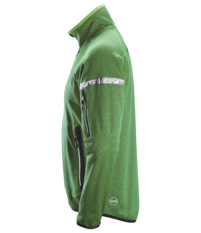 Snickers 8004 Werktrui Fleece AllroundWork Groen
