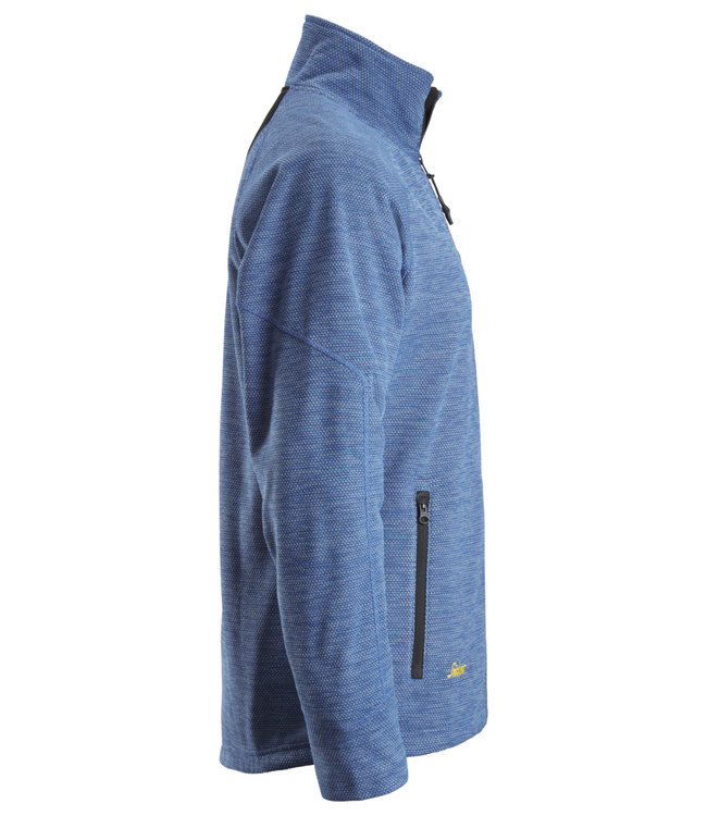 Snickers 8042 Werktrui Fleece FlexiWork Blauw/Zwart