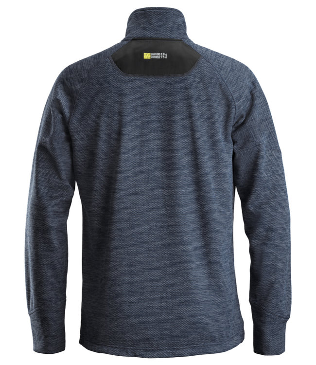 Snickers 8042 Werktrui Fleece FlexiWork Donkerblauw/Zwart