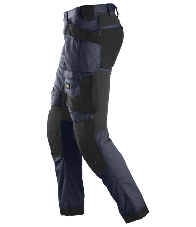 Snickers 6241 Stretch Werkbroek AllroundWork Donkerblauw/Zwart