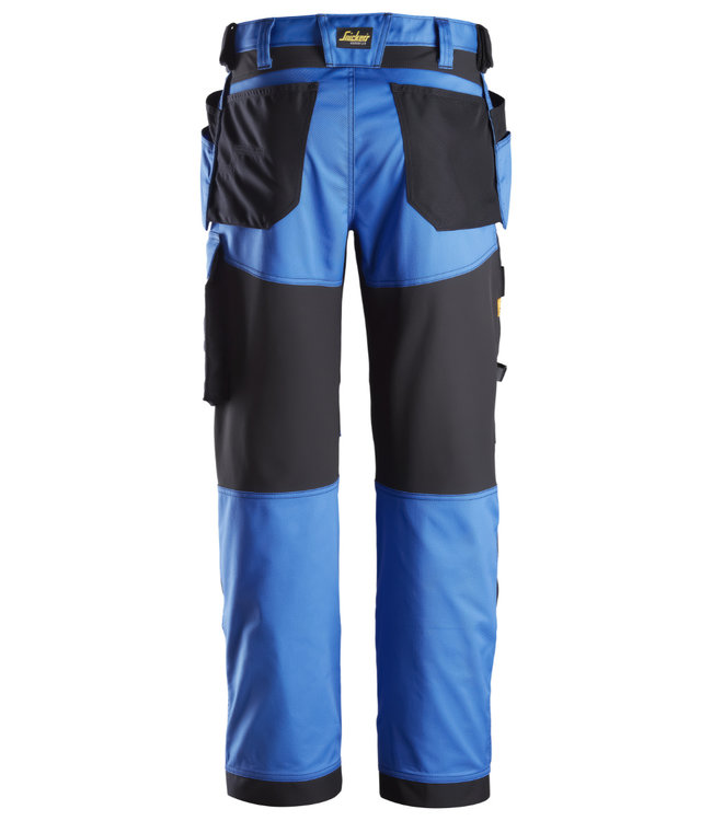 Snickers 6251 Stretch Werkbroek Loose Fit AllroundWork Blauw/Zwart