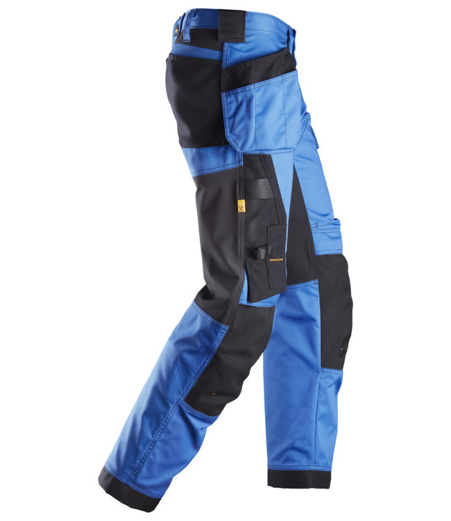 Snickers 6251 Stretch Werkbroek Loose Fit AllroundWork Blauw/Zwart