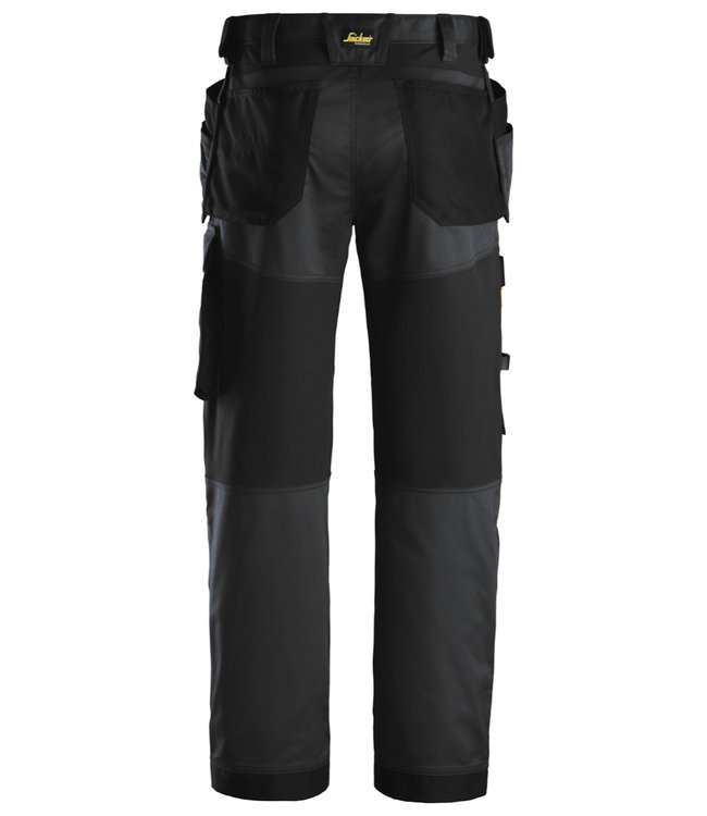 Snickers 6251 Stretch Werkbroek Loose Fit AllroundWork Zwart