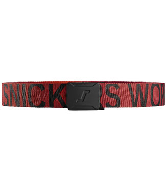 Snickers Workwear Snickers 9004 Riem Logo Rood/Zwart