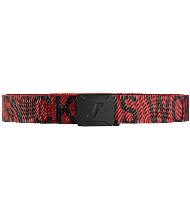 Snickers 9004 Riem Logo Rood/Zwart