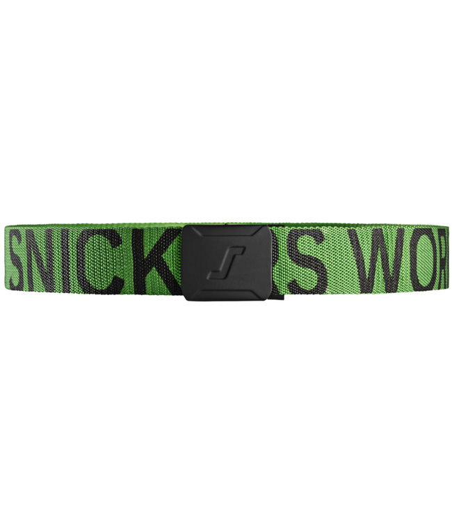 Snickers 9004 Riem Logo Groen/Zwart