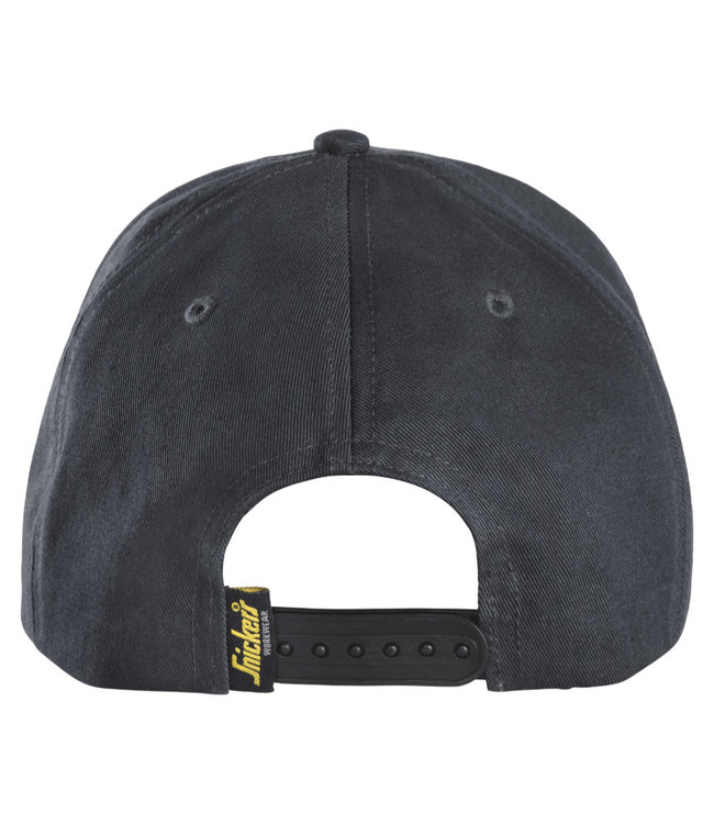 Snickers 9079 Cap AllroundWork Staalgrijs/Zwart