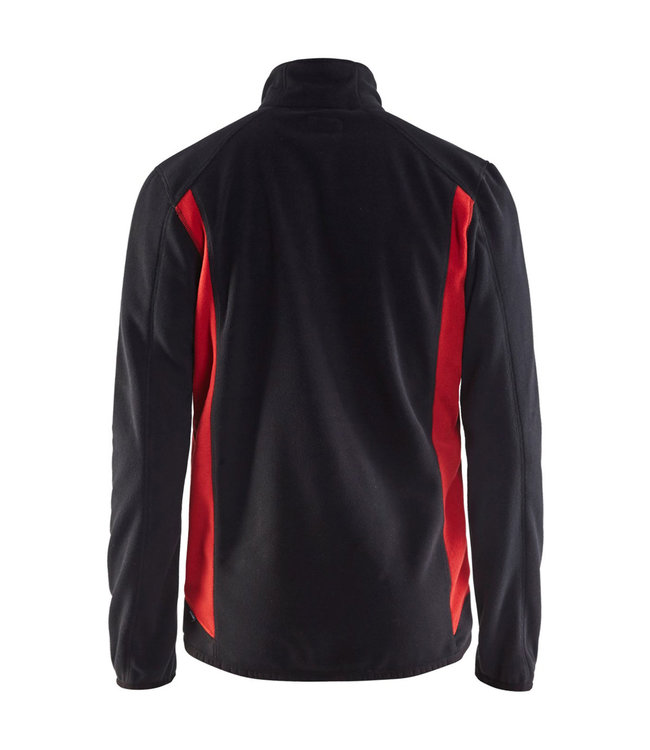 Blaklader 4730 Werktrui Fleece Zwart/Rood