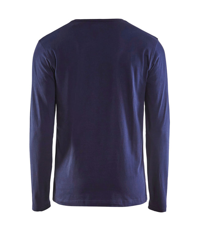 Blaklader 3500 T-Shirt Lange Mouw Marineblauw