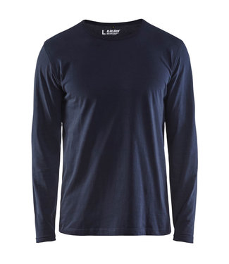 Blaklader Blaklader 3500 T-Shirt Lange Mouw Donkerblauw