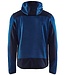 Blaklader 4930 Gebreide Werktrui met Softshell Marineblauw/Blauw