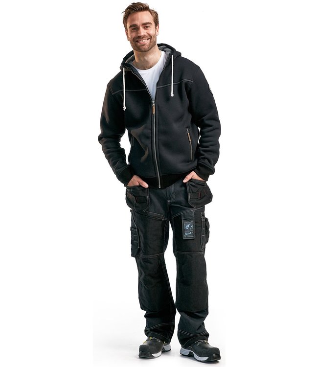 Blaklader 4933 Hoodie Met Warme Voering Zwart