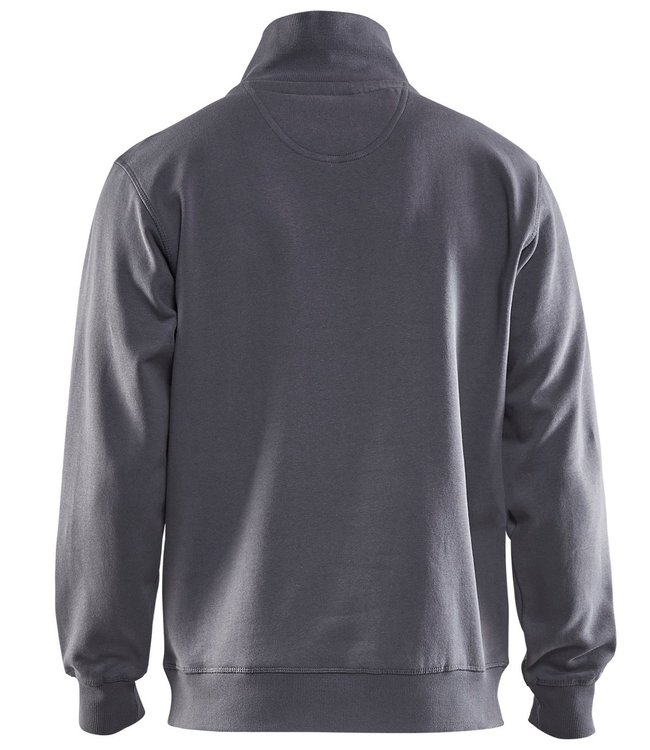 Blaklader 3365 Werksweater 1/2 Rits Grijs