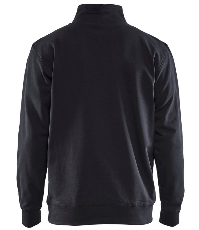Blaklader 3365 Werksweater 1/2 Rits Zwart