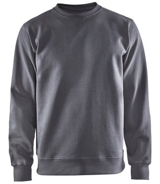 Blaklader Blaklader 3364 Werksweater Ronde Hals Grijs