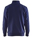 Blaklader 3353 Werksweater Korte Rits Marineblauw/Korenblauw