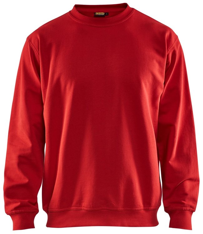 Blaklader 3340 Werksweater Ronde Hals Rood