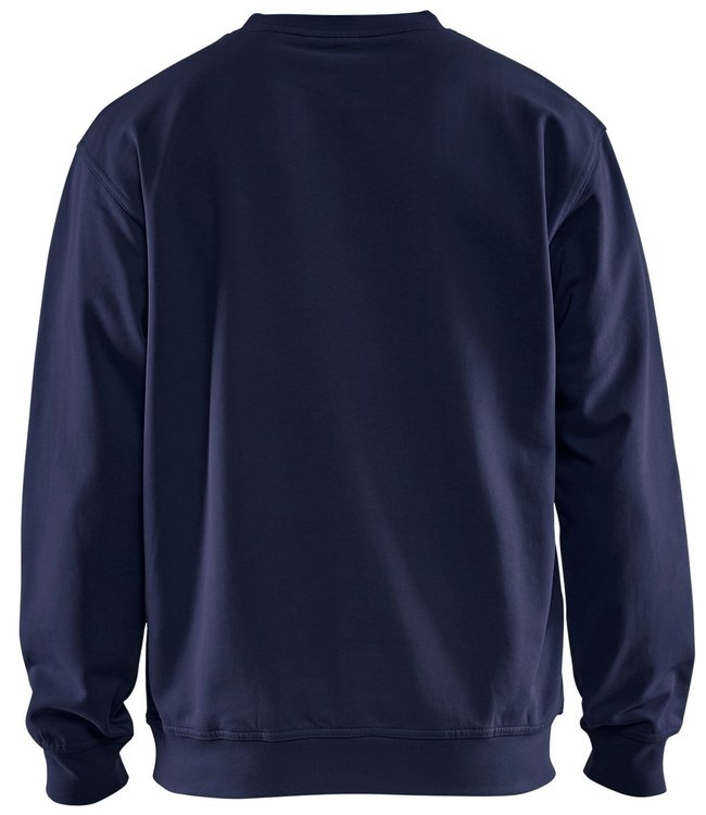 Blaklader 3340 Werksweater Ronde Hals Marineblauw