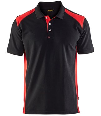 Blaklader Blaklader 3324 Werkpolo Zwart/Rood