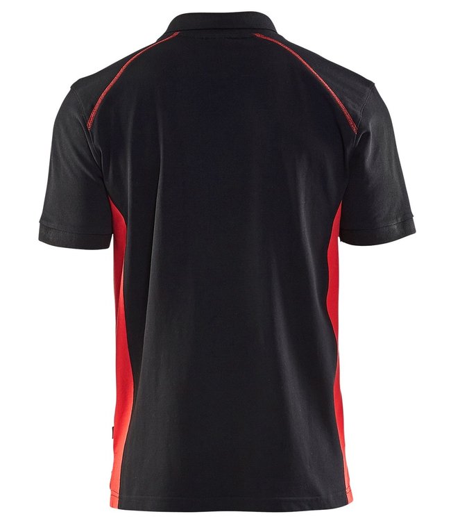 Blaklader 3324 Werkpolo Zwart/Rood