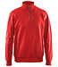 Blaklader 3369 Werksweater Korte Rits Rood