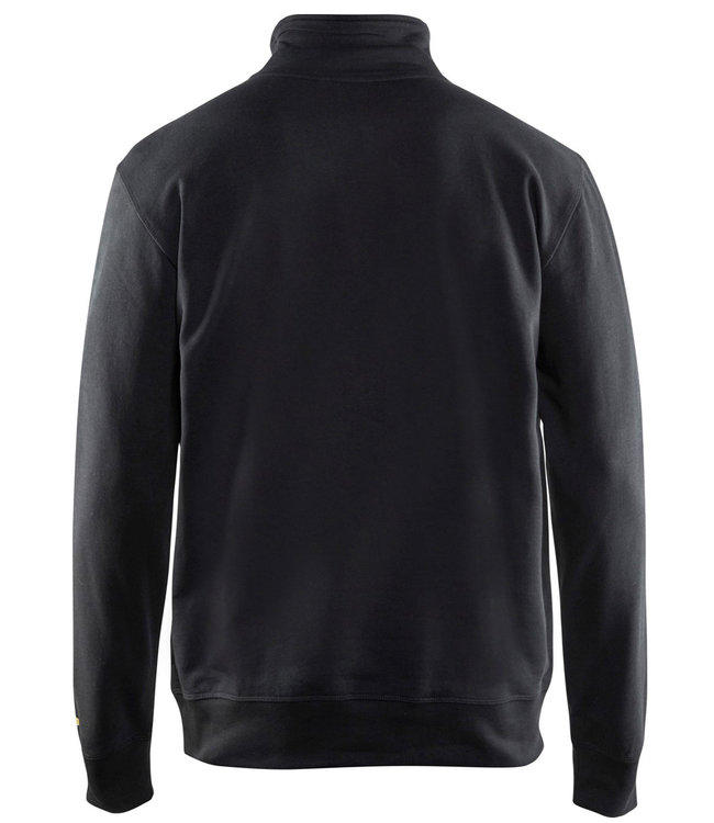 Blaklader 3369 Werksweater Korte Rits Zwart