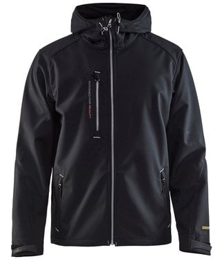 Blaklader Blaklader 4949 Softshell Werkjas Zwart/Grijs