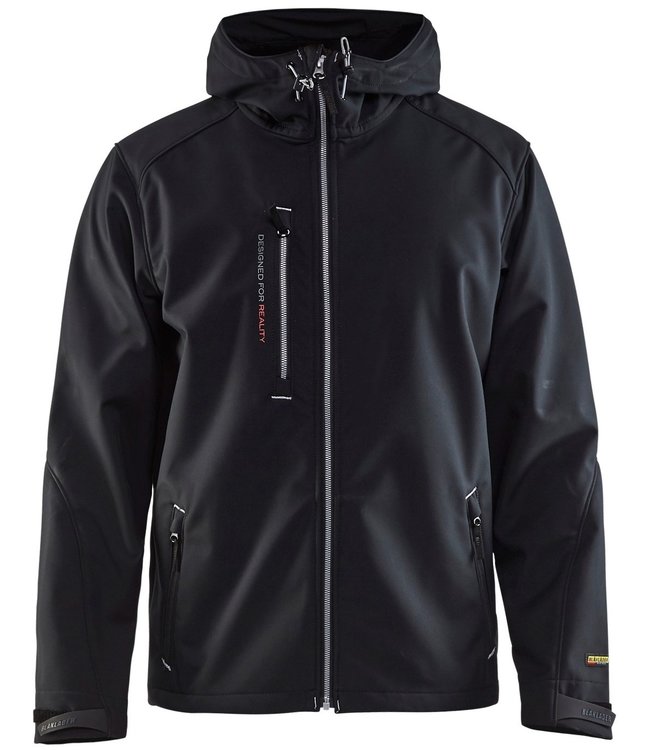 Blaklader 4949 Softshell Werkjas Zwart/Grijs