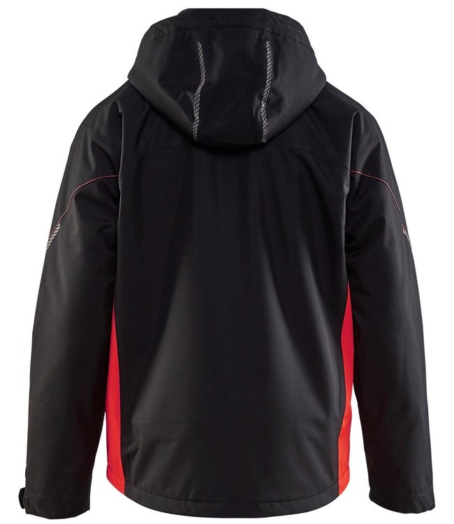 Blaklader 4890 Functionele Winter Werkjas Zwart/Rood