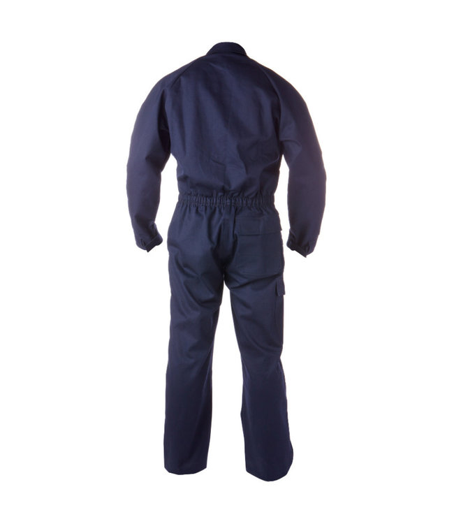 Basicline Metz Brandvertragende Werkoverall Donkerblauw