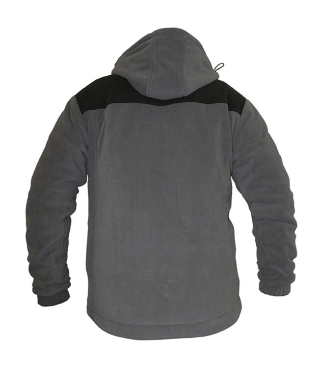 Basicline Moscou Fleece Werkjas Gevoerd Grijs/Zwart