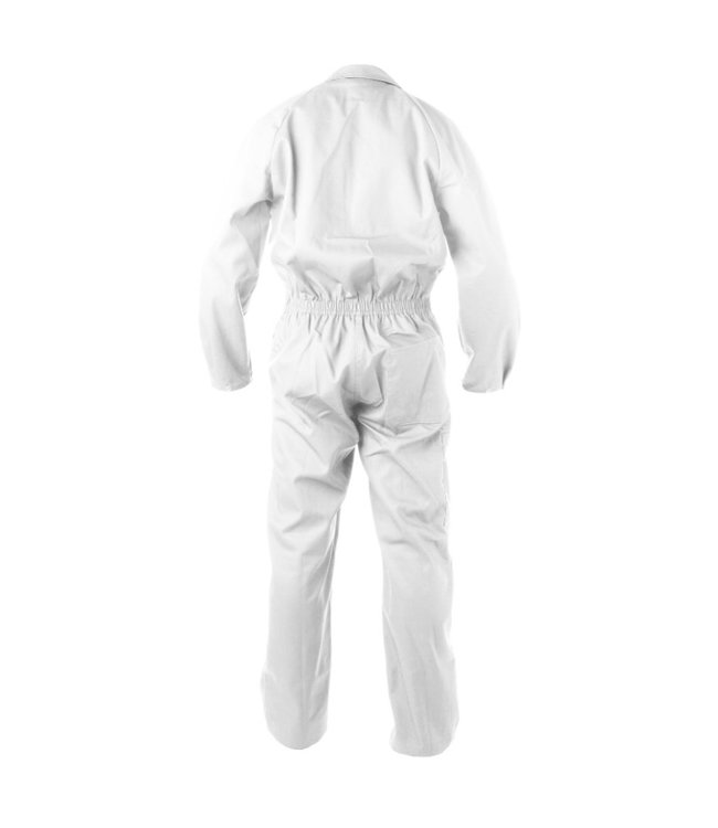 Basicline Vannes Werkoverall Wit