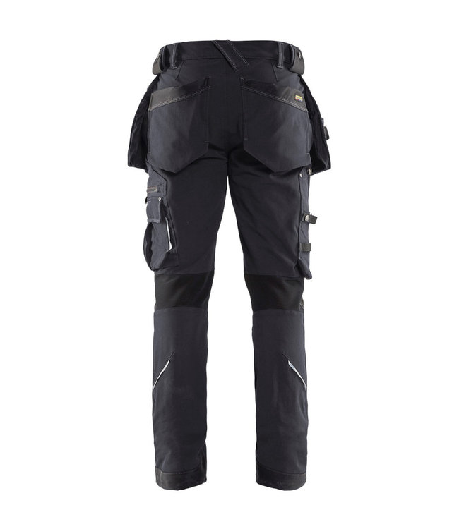 Blaklader 1998 Werkbroek 4-weg Stretch X1900 Donkergrijs/Zwart