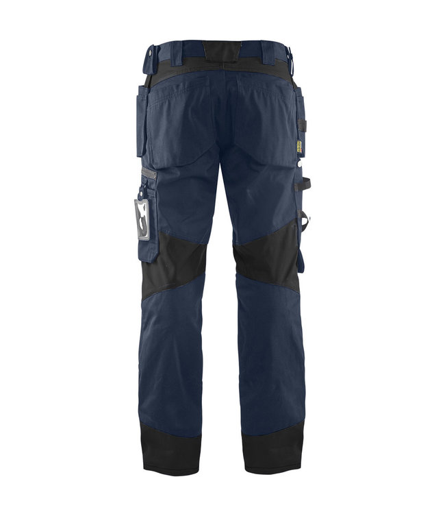 Blaklader 1555 Werkbroek Donkerblauw/Zwart