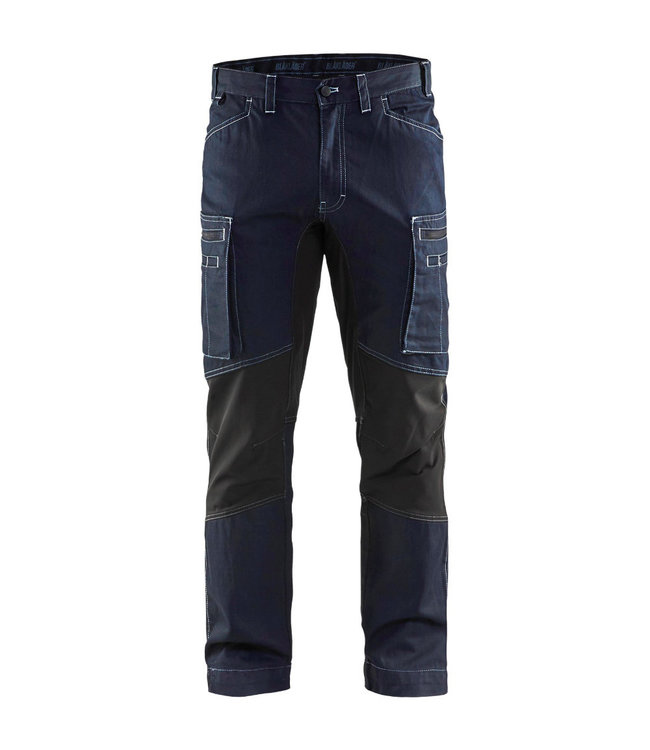 Blaklader 1459 Werkbroek Stretch Cordura Denim Marineblauw/Zwart