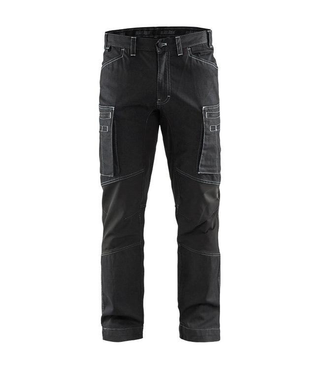 Blaklader 1459 Werkbroek Stretch Cordura Denim Zwart